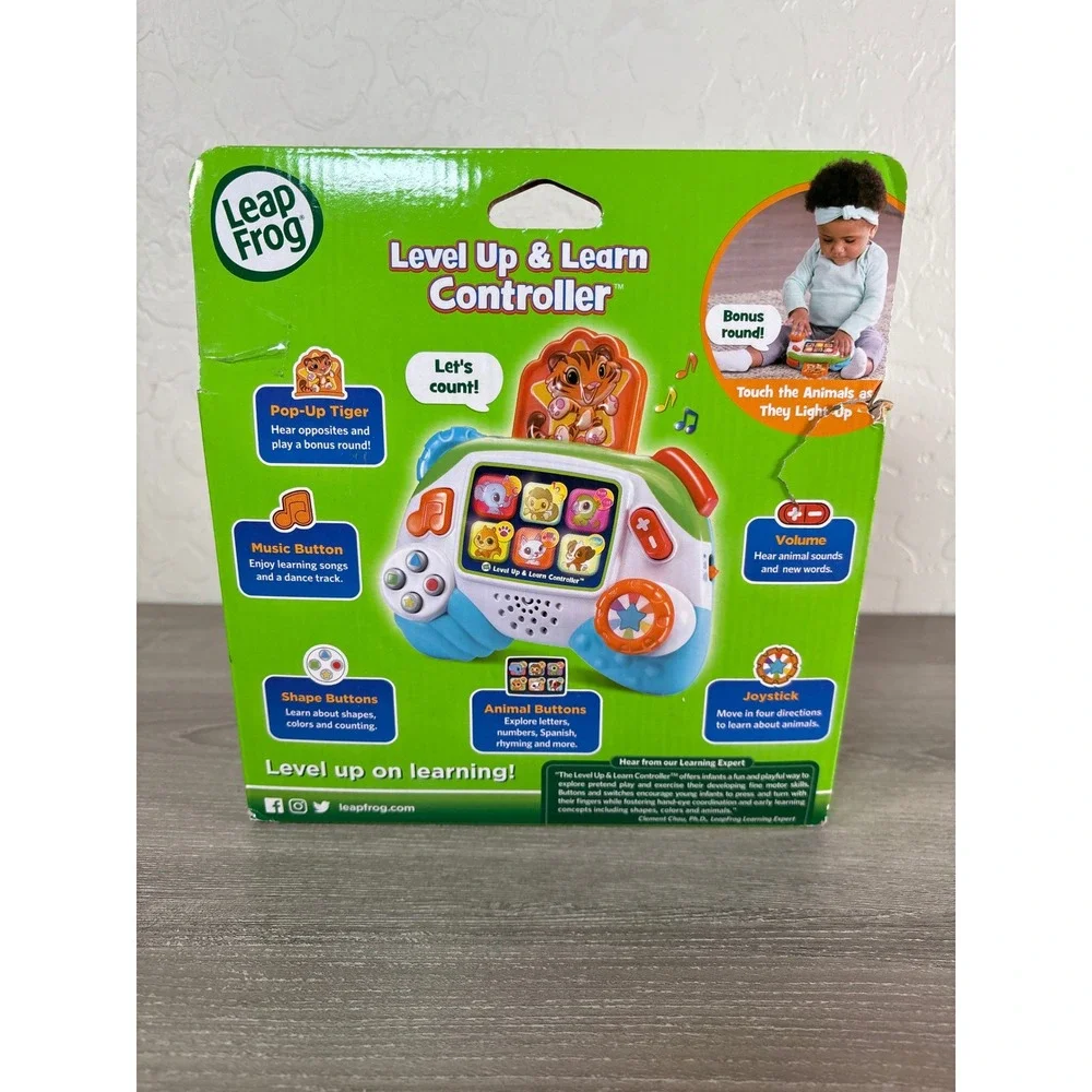 LeapFrog Level Up Learn Controller Toy for Kids Animal Shapes Music‎ Learning